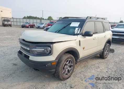2024 Ford Bronco Sport Badlands z USA, uszkodzony, nr VIN 3FMCR9D93RRE12485